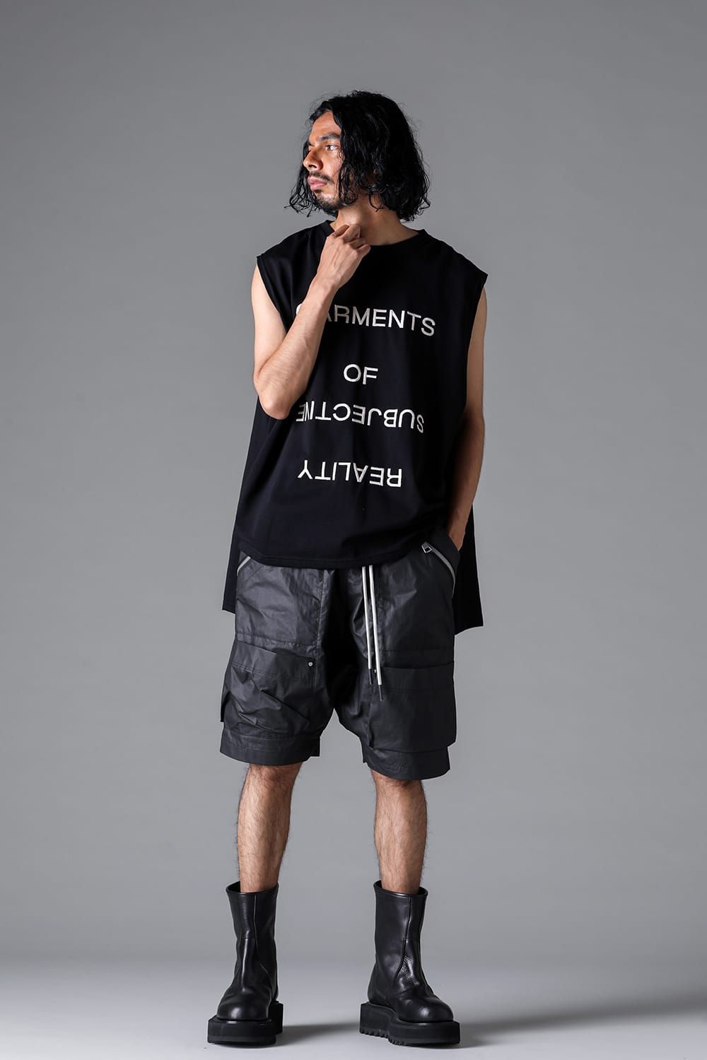 《2026SS先行予約》Shiva Long Sleeve Tee "Black / Cream" /シヴァロングスリーブTee"ブラック/クリーム"