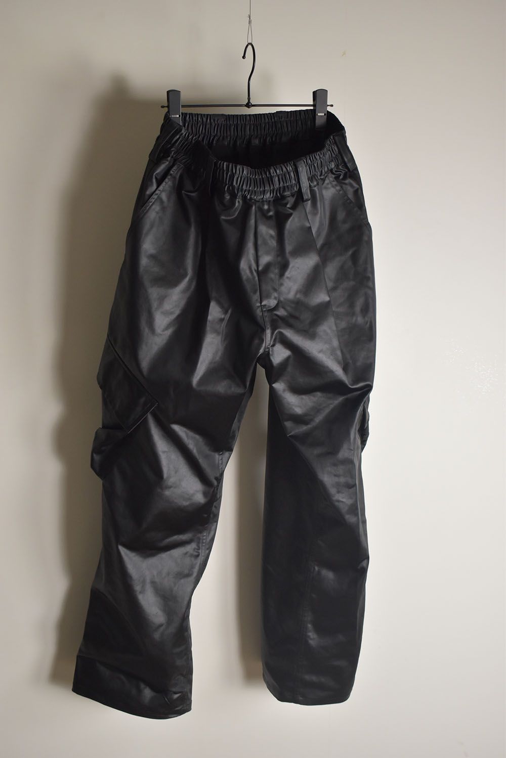 Heavy Satin Cargo Pants"Black" / ヘビーサテンカーゴパンツ"ブラック"