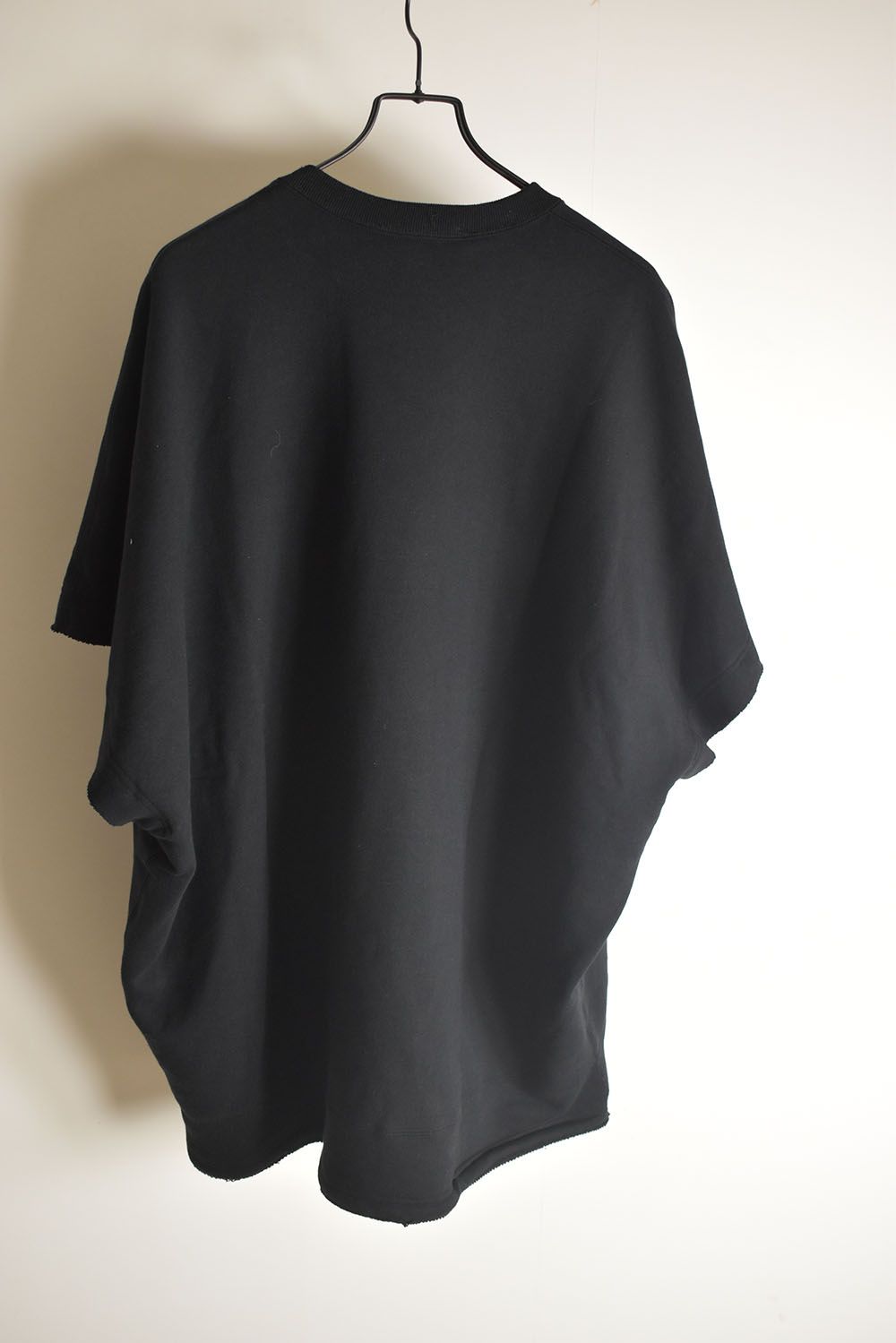 Sweat Oversize Pullover"Black" / スウェットオーバープルオーバー"ブラック"