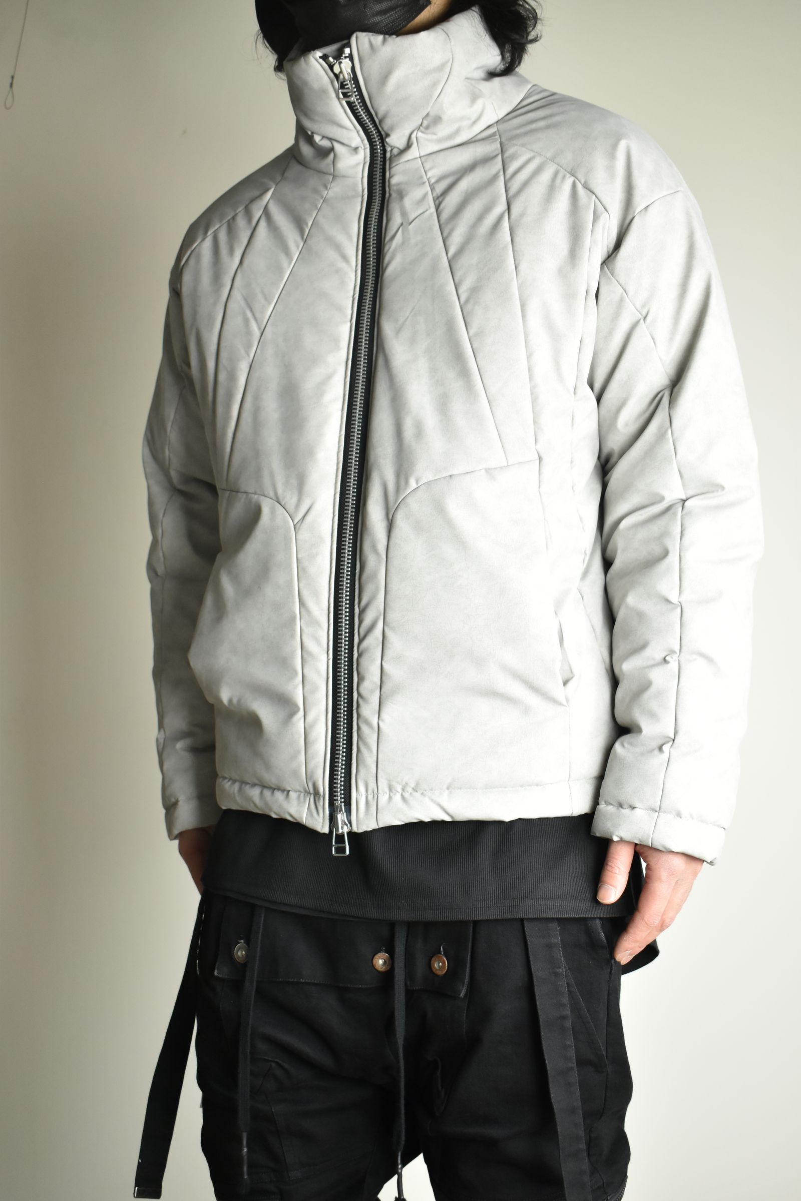 《2026AW先行予約》Padded Blouson "Smoke Black / L.Grey" / パデッドブルゾン"スモークブラック / ライトグレー"
