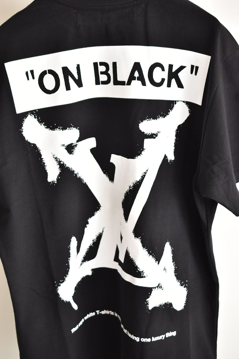 《ON BLACK》Print Tee"Black×Orenge"/プリントTee"ブラック×オレンジ"
