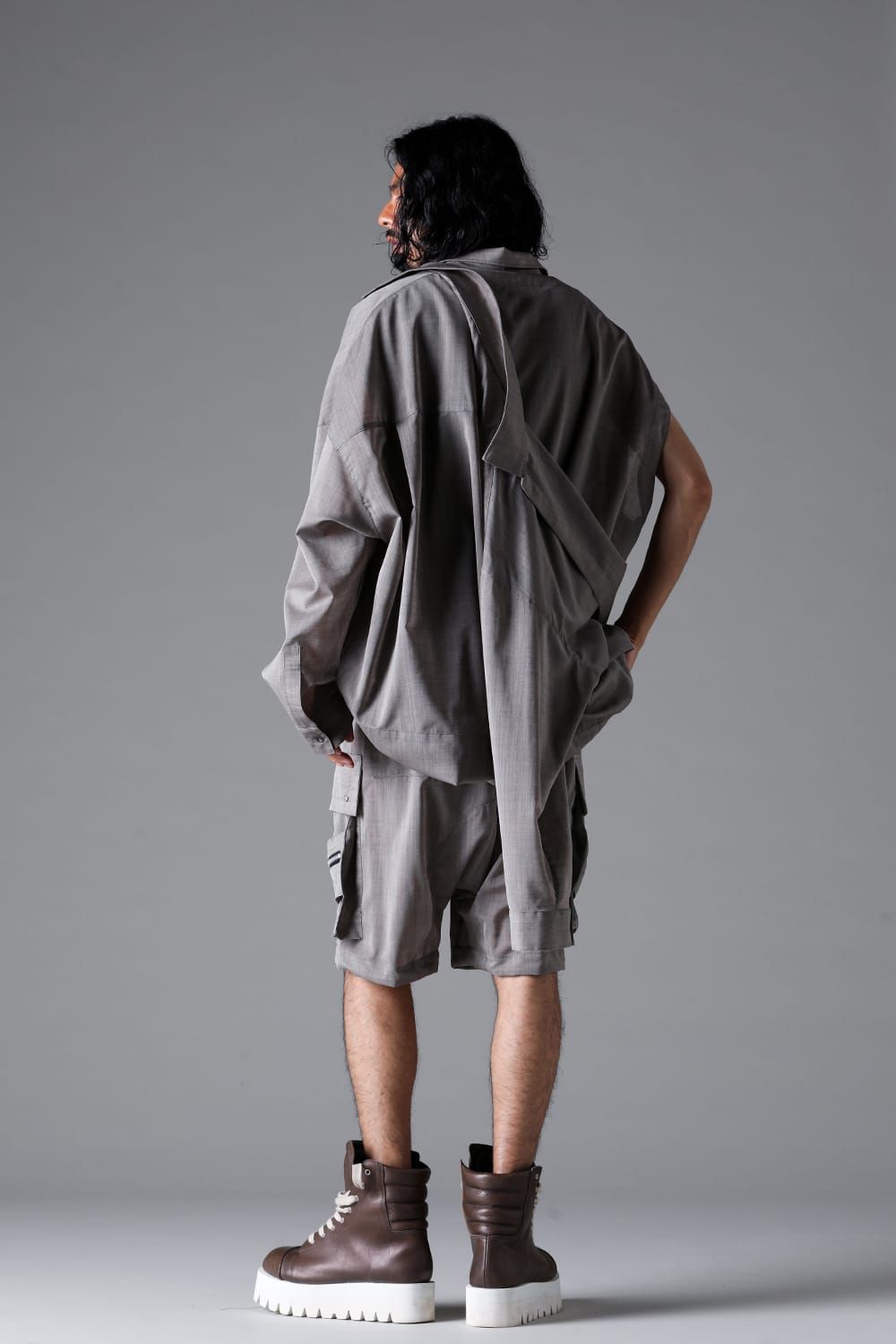 《2026SS先行予約》Coalesce Shirts"Black /Stone" / コウアレスシャツ"ブラック/ストーン"