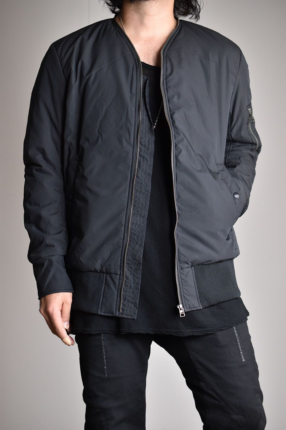 MA-1 Blouson"Black"/MA-1ブルゾン"ブラック"