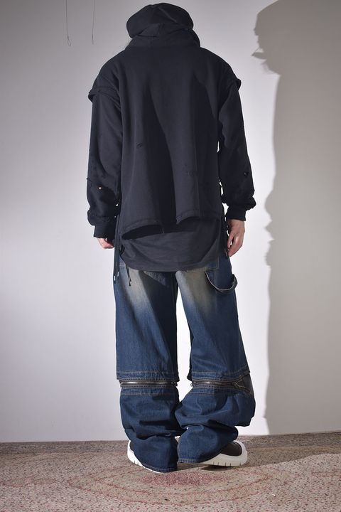 コーチジャケット×デニム