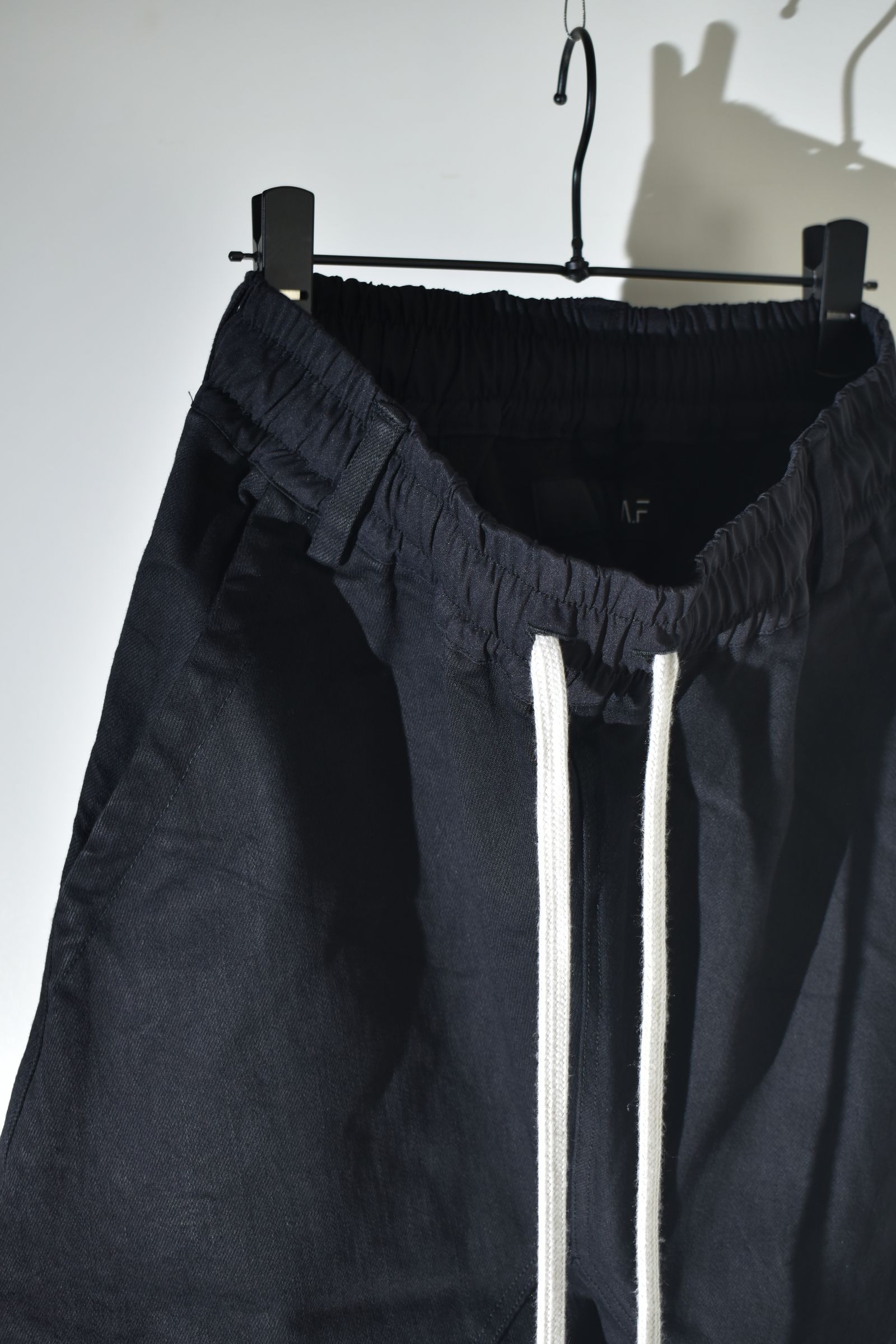 Stretch Denim Sarouel Skinny"Black" / ストレッチデニムサルエルスキニー"ブラック"
