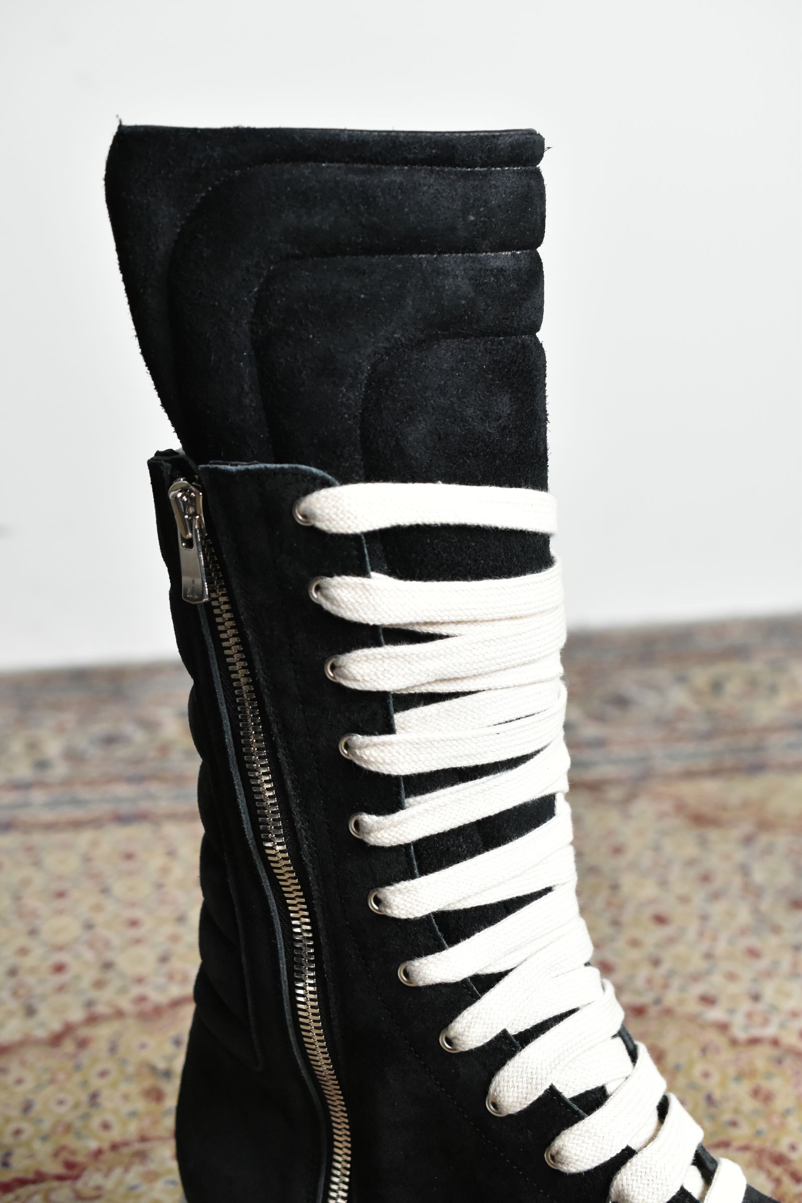Torqe High Boots"Black × White" / トルクハイブーツ"ブラック×ホワイト"