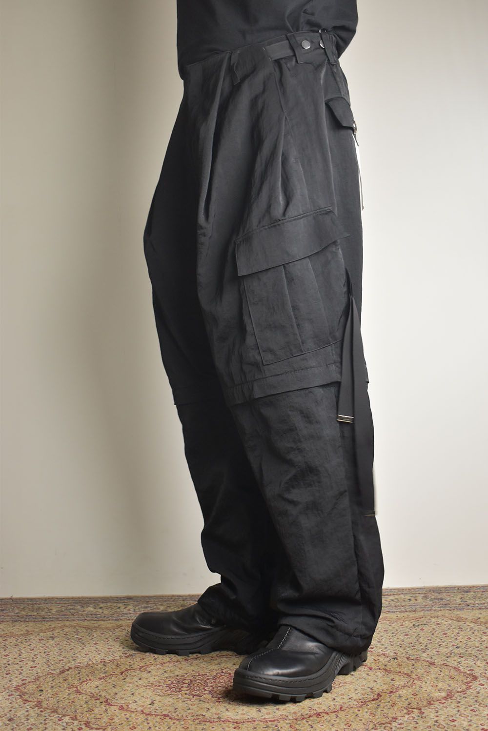 Detachable Cargo Pants"Black"/ デタッチャブルカーゴパンツ"ブラック"