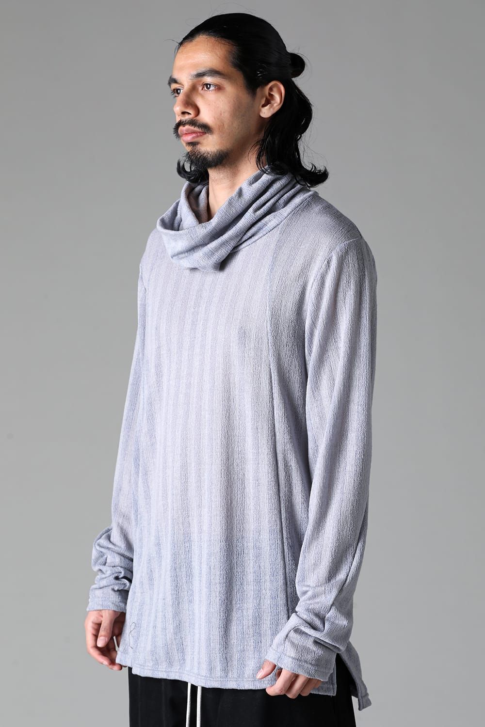 《2025AW先行予約》High Neck Top"Black / Khaki /Grey /D.Grey" / ハイネックトップ"ブラック/カーキ/グレー/ダークグレー"