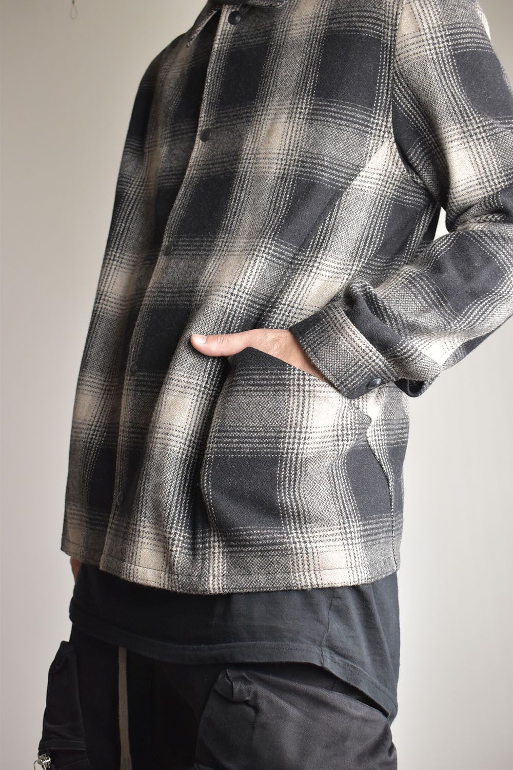 Flannel Shirts"Mix Black"/フランネルシャツ"ミックスブラック"