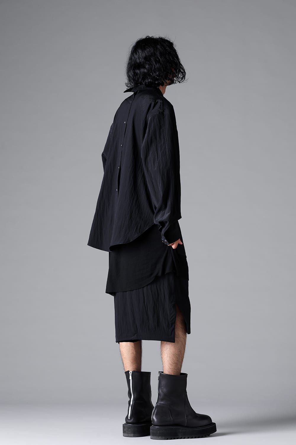《2026SS先行予約》Skirt Shorts"Black / Cream" /スカートショーツ"ブラック/クリーム"