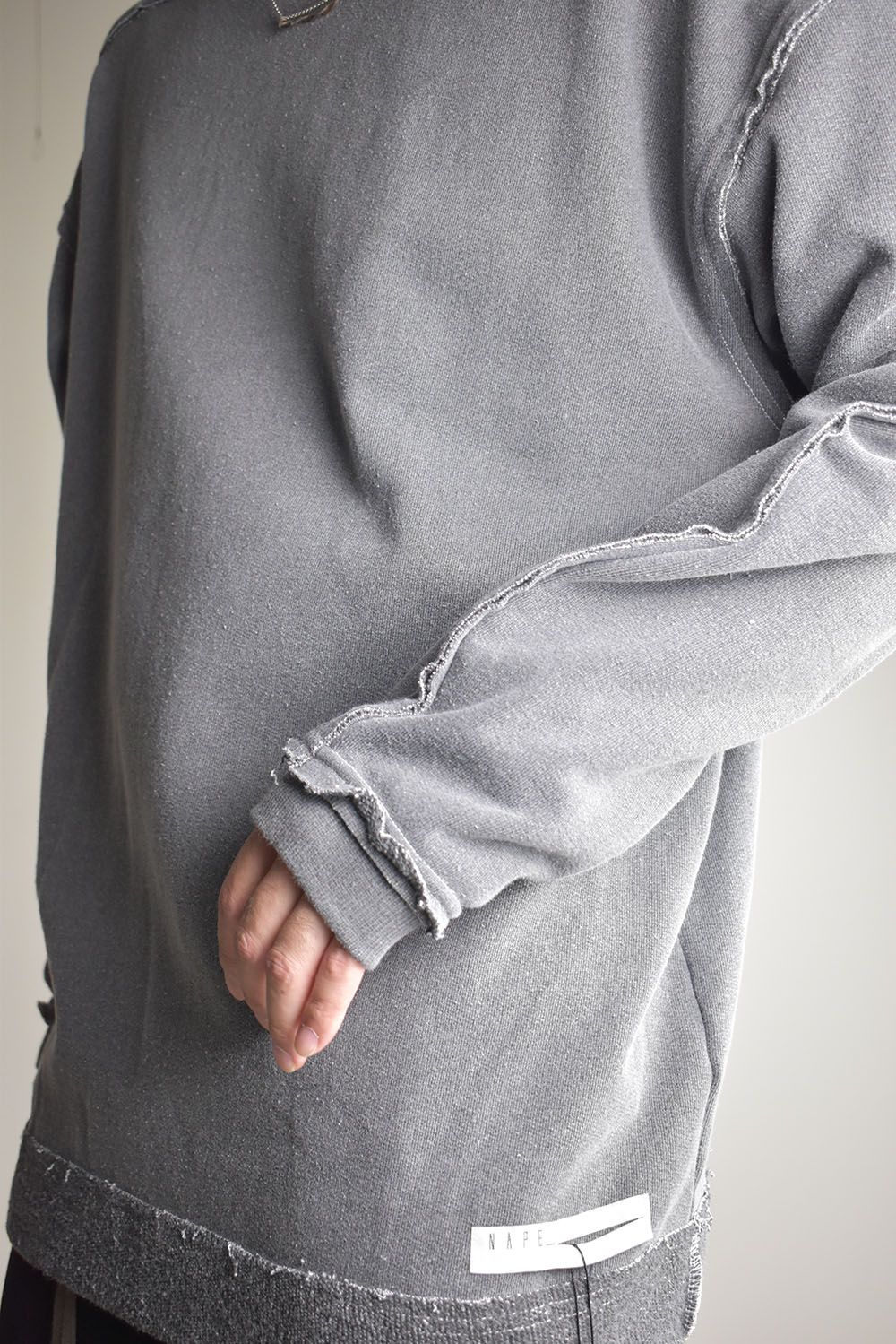 Painter Sweat Pullover"Grey" / ピグメントスウェットプルオーバー"グレー"