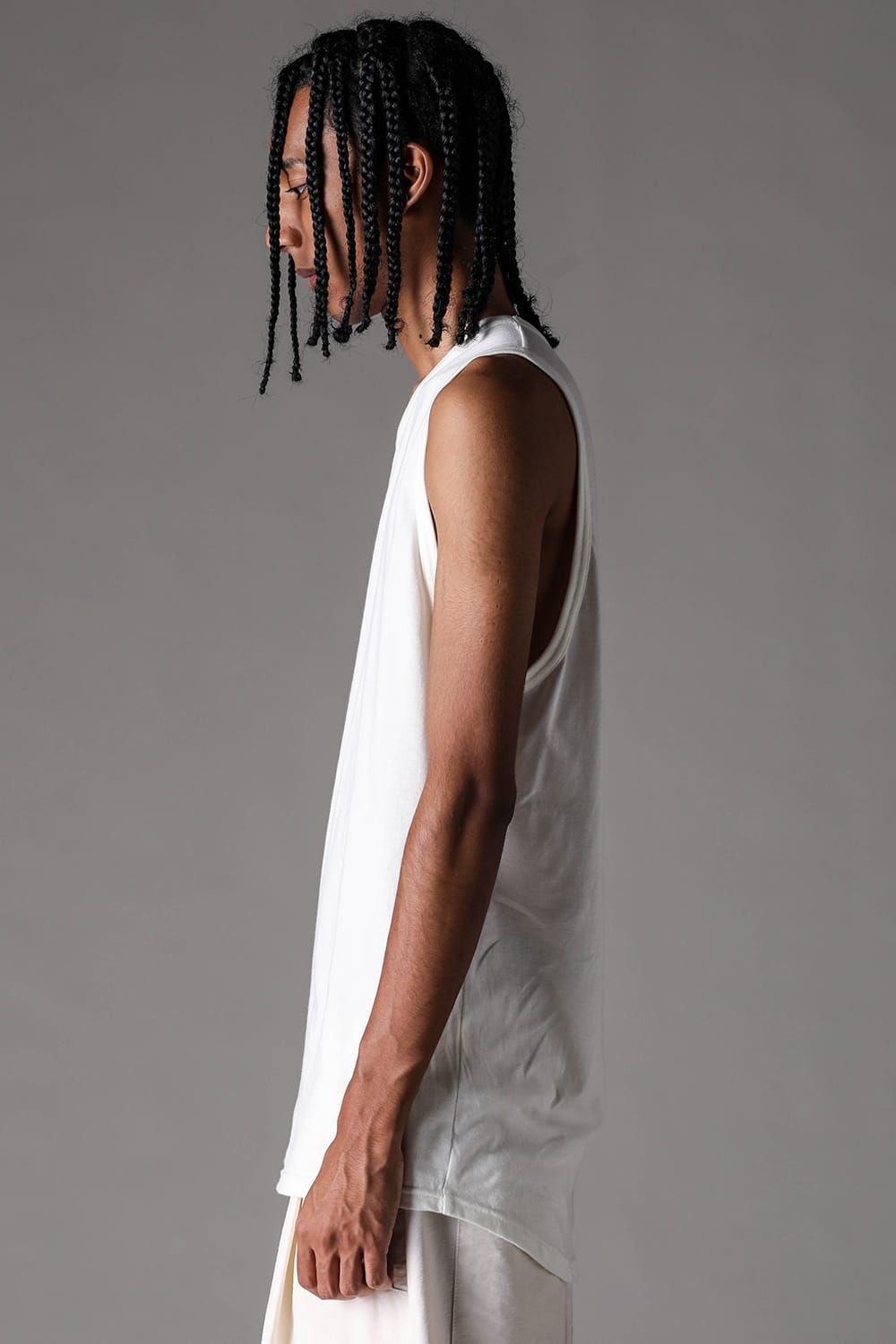 《2027SS先行予約》Regular  Tank Top"Black / Ivory / Grey / Greige" / レギュラータンクトップ "ブラック / アイボリー /グレー / グレージュ"
