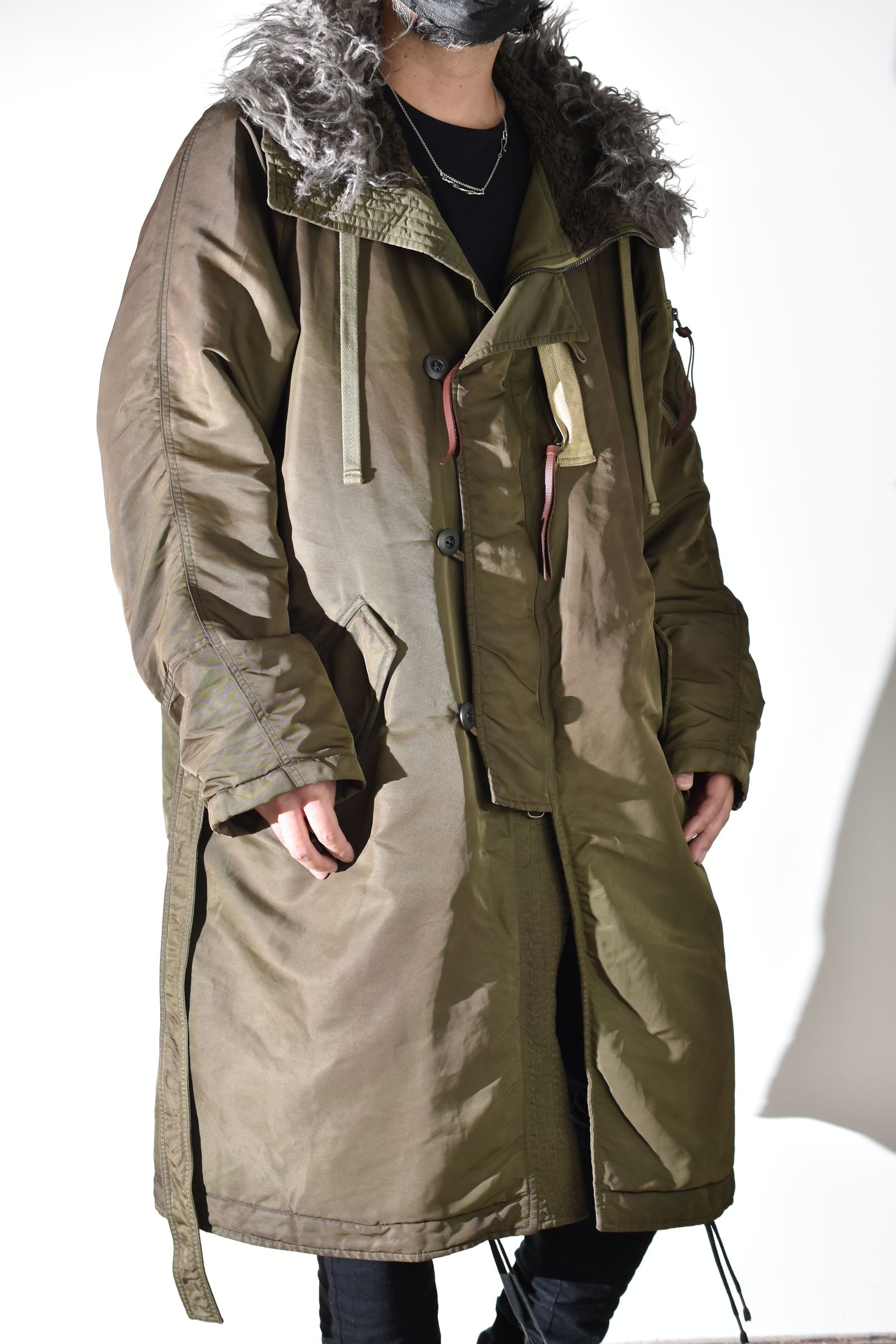 N-3B Coat "Olive Drab" / N-3Bコート "オリーブドラブ"