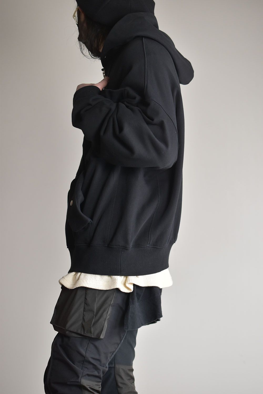 Zip Hoodie"Black" / ジップフーディ"ブラック"