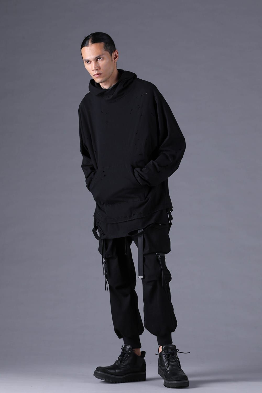《2027SS先行予約分》Dry Jersey Cargo Jog Pants"Black" / ドライジャージーカーゴジョグパンツ"ブラック"