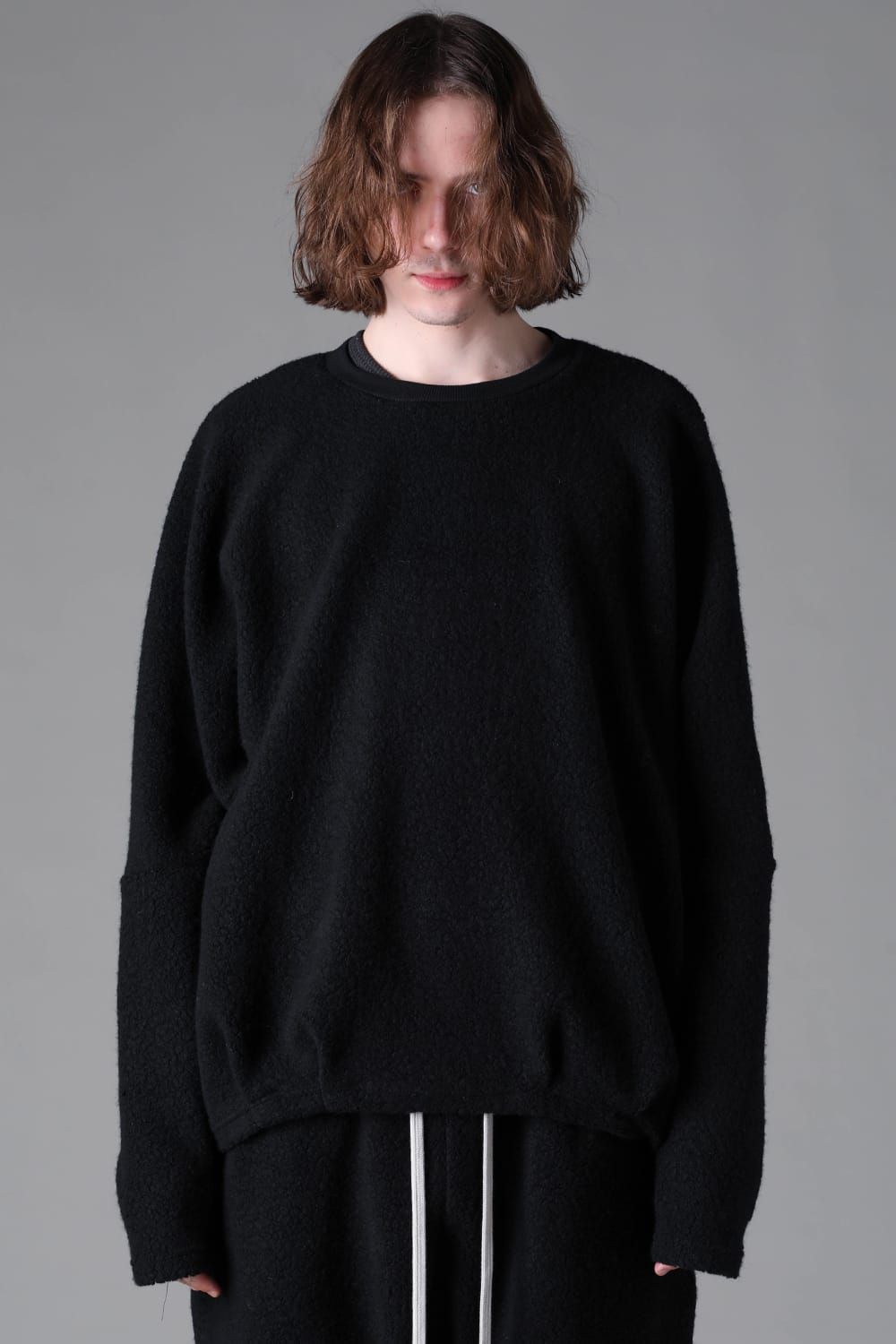 《2026AW先行予約》Dolman  Pullover"Black / Khaki" / ドルマンプルオーバー"ブラック/カーキ"