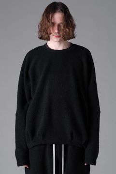 《2026AW先行予約》Dolman  Pullover"Black / Khaki" / ドルマンプルオーバー"ブラック/カーキ"