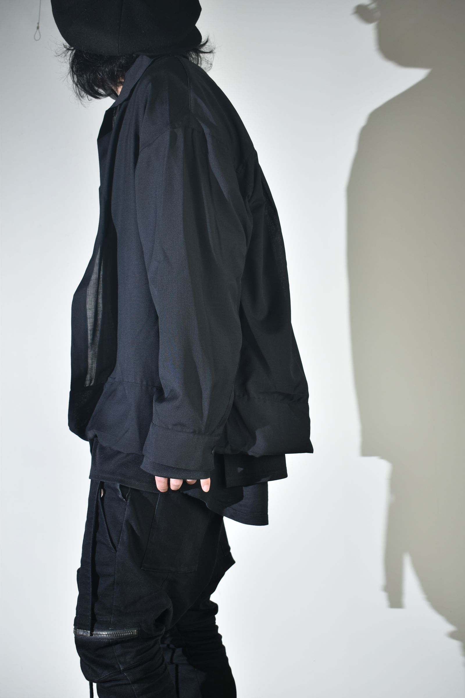 Coalesce Shirts"Black " / コウアレスシャツ"ブラック"