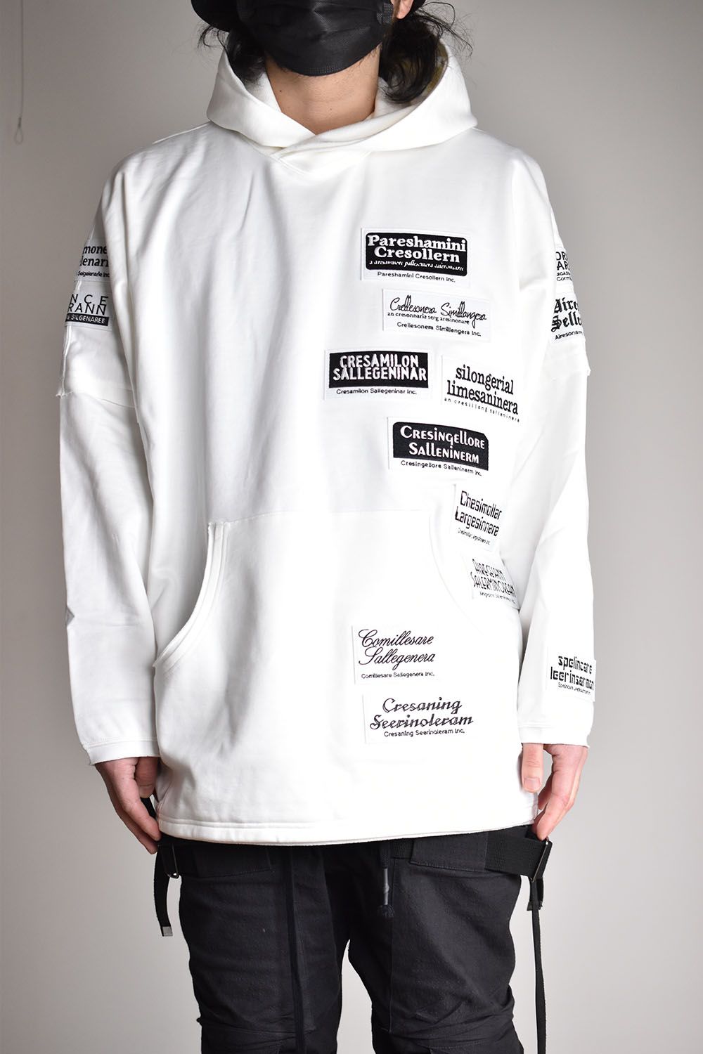 Over Sized Parka With Multi Patches