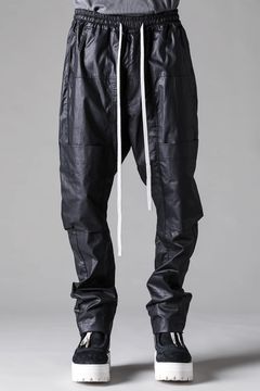 《2027SS先行予約》Cargo Long Tapered Pants "Black / Khaki" / カーゴロングテーパードパンツ"ブラック / カーキ"