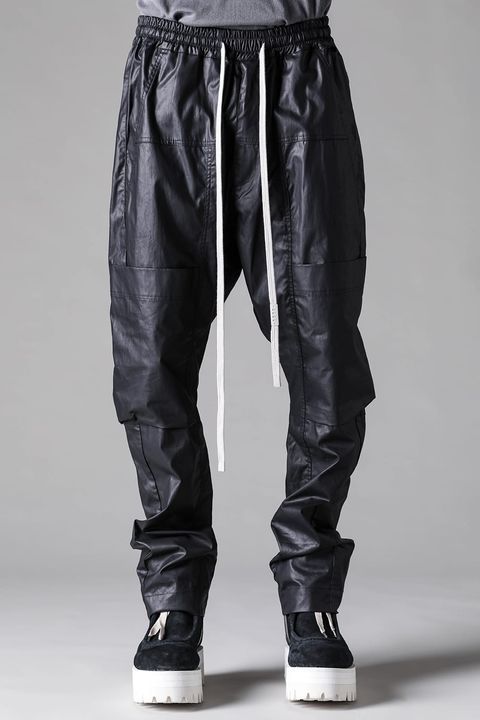 《2027SS先行予約》Cargo Long Tapered Pants "Black / Khaki" / カーゴロングテーパードパンツ"ブラック / カーキ"