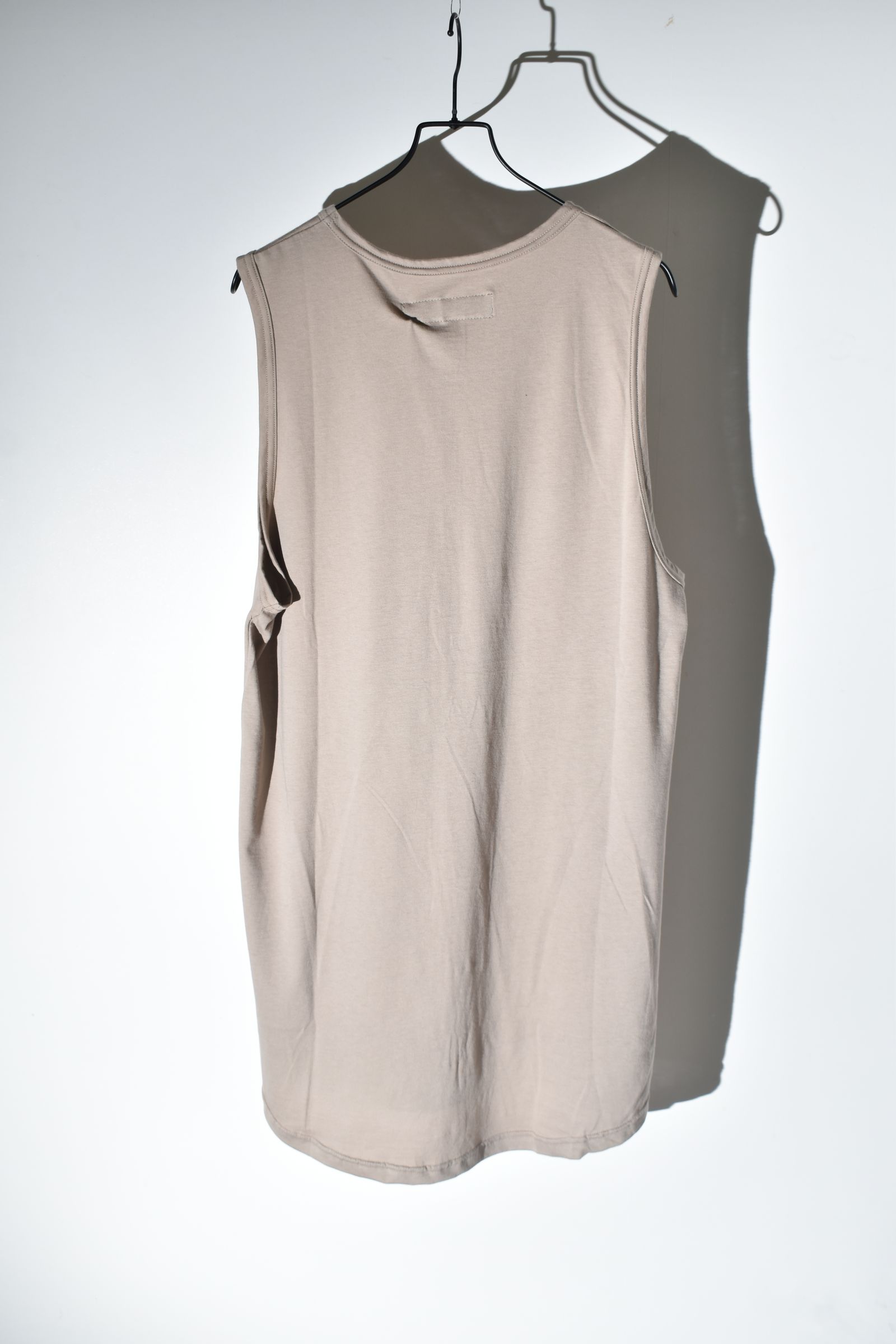 Long Tank Top"Beige" / ロングタンクトップ"ベージュ"