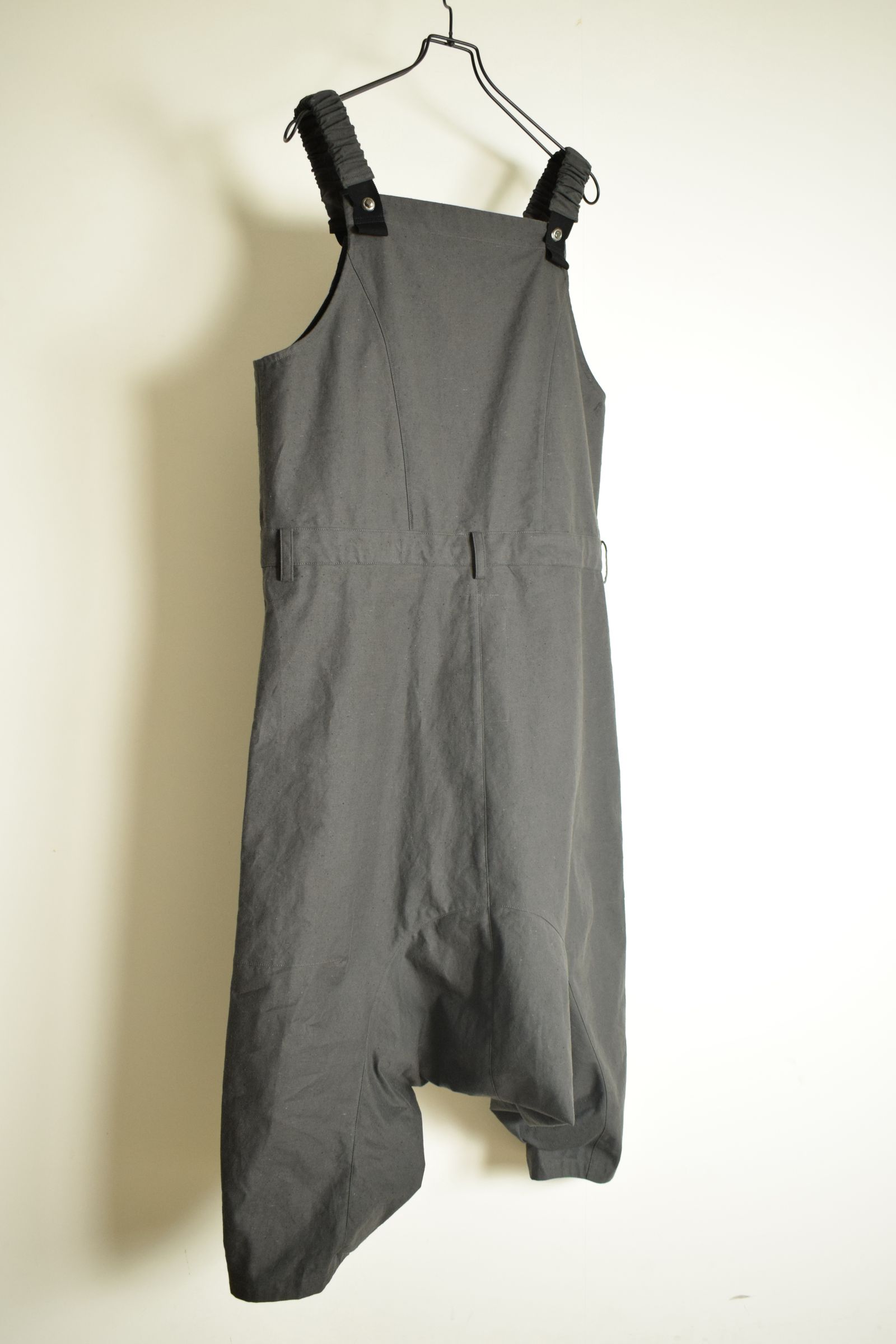 Deep Crotch Over All"Charcoal" / ディープクロッチオーバーオール"チャコール"