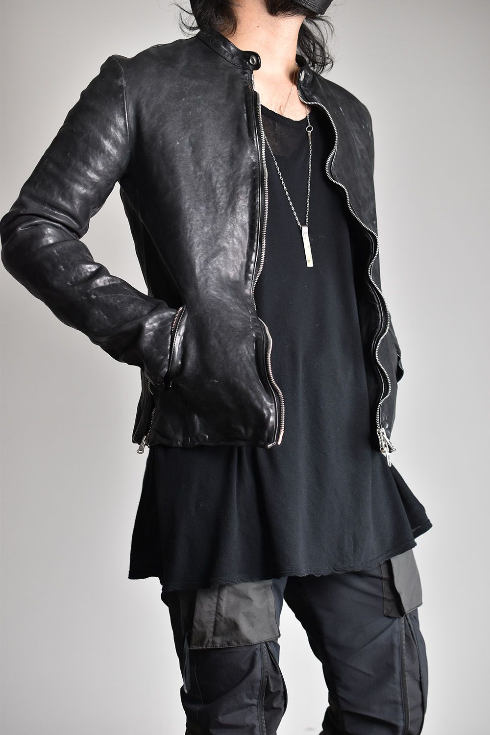 ISAMU KATAYAMA BACKLASH - French Shoulder Garment Dyed Single 