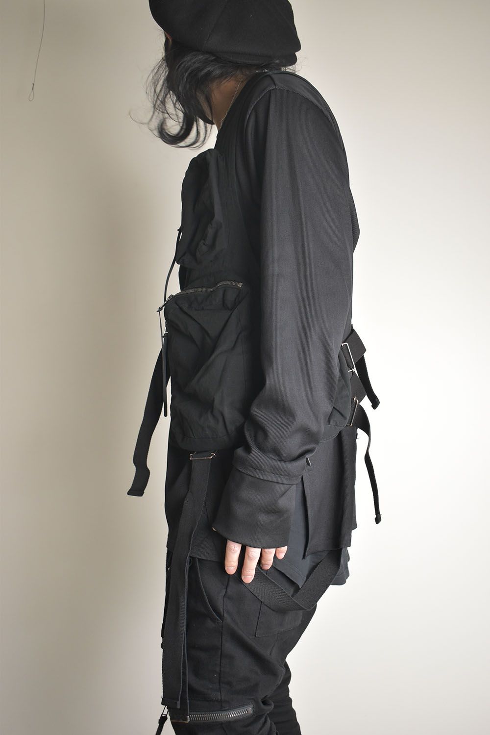 Cotton Twill Tactical Vest "Black" / 綿ツイルタクティカルベスト"ブラック"
