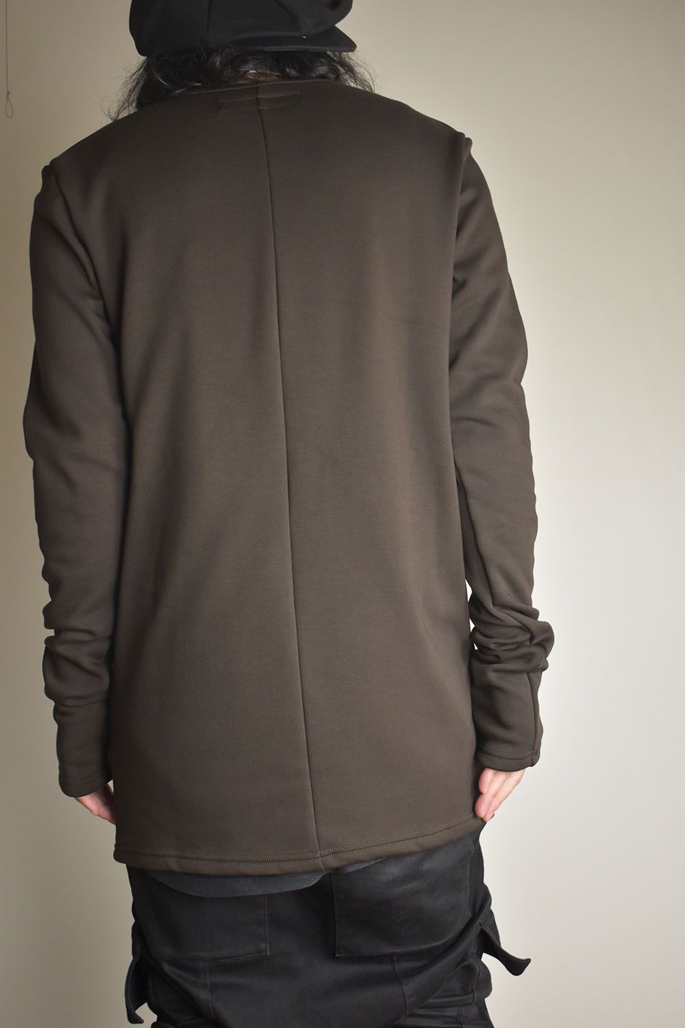 Bomber Heat Crew Neck Top"D.Grey" / ボンバーヒートクルーネックトップ"ダークグレー"