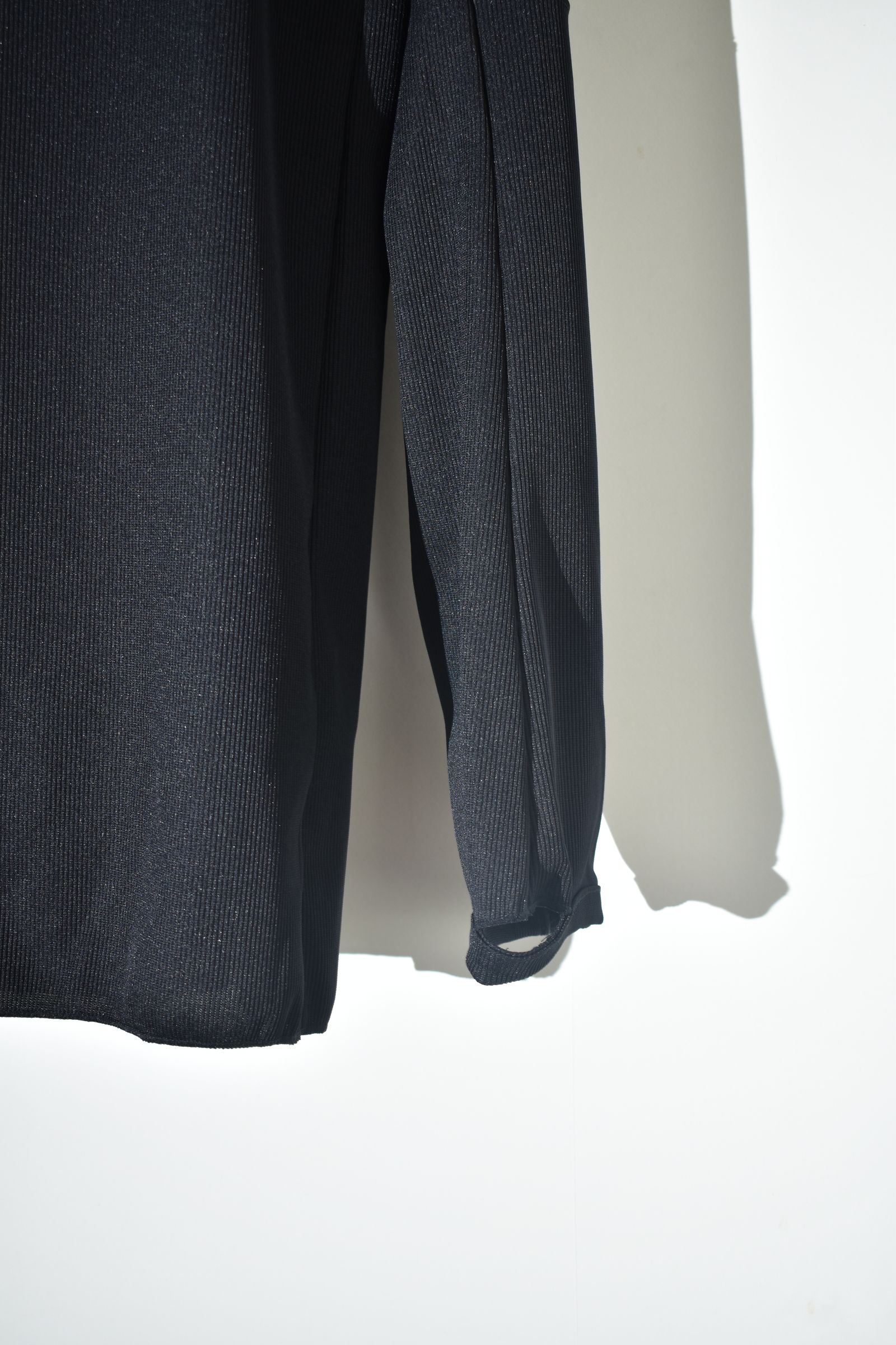基層 Long Sleeve_01 "Black" / 基層ロングスリーブ"ブラック"