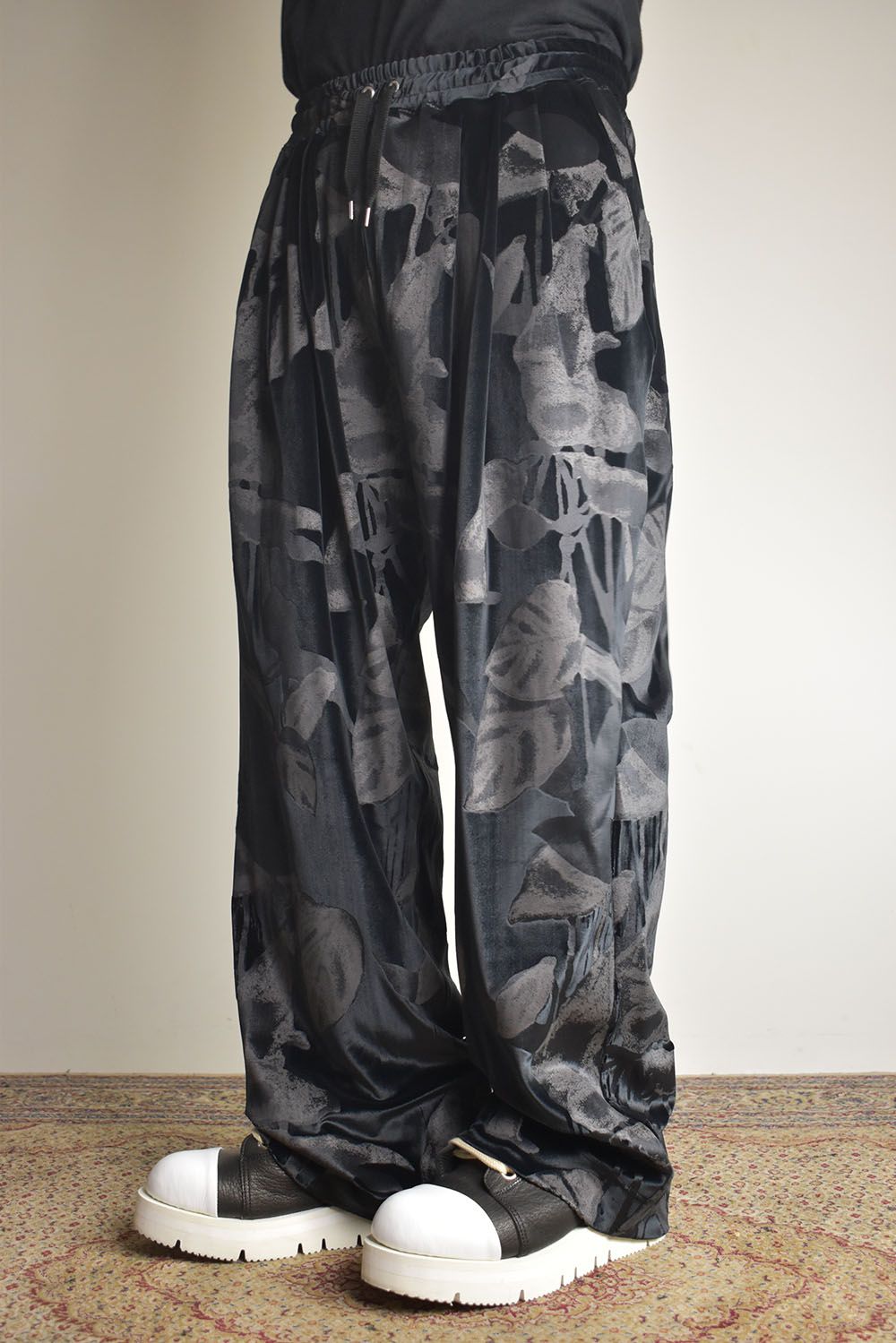 Tuck Easy Pants"Black" / タックイージーパンツ"ブラック"
