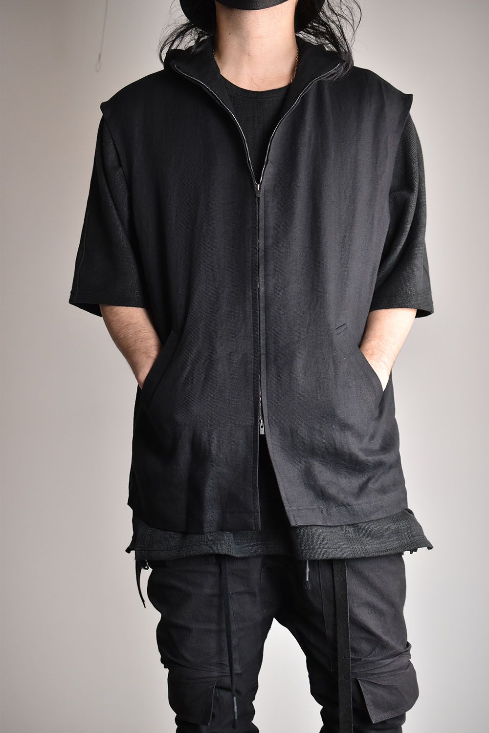 Himeutsugi Vest"Black"/ヒメウツギベスト"ブラック"