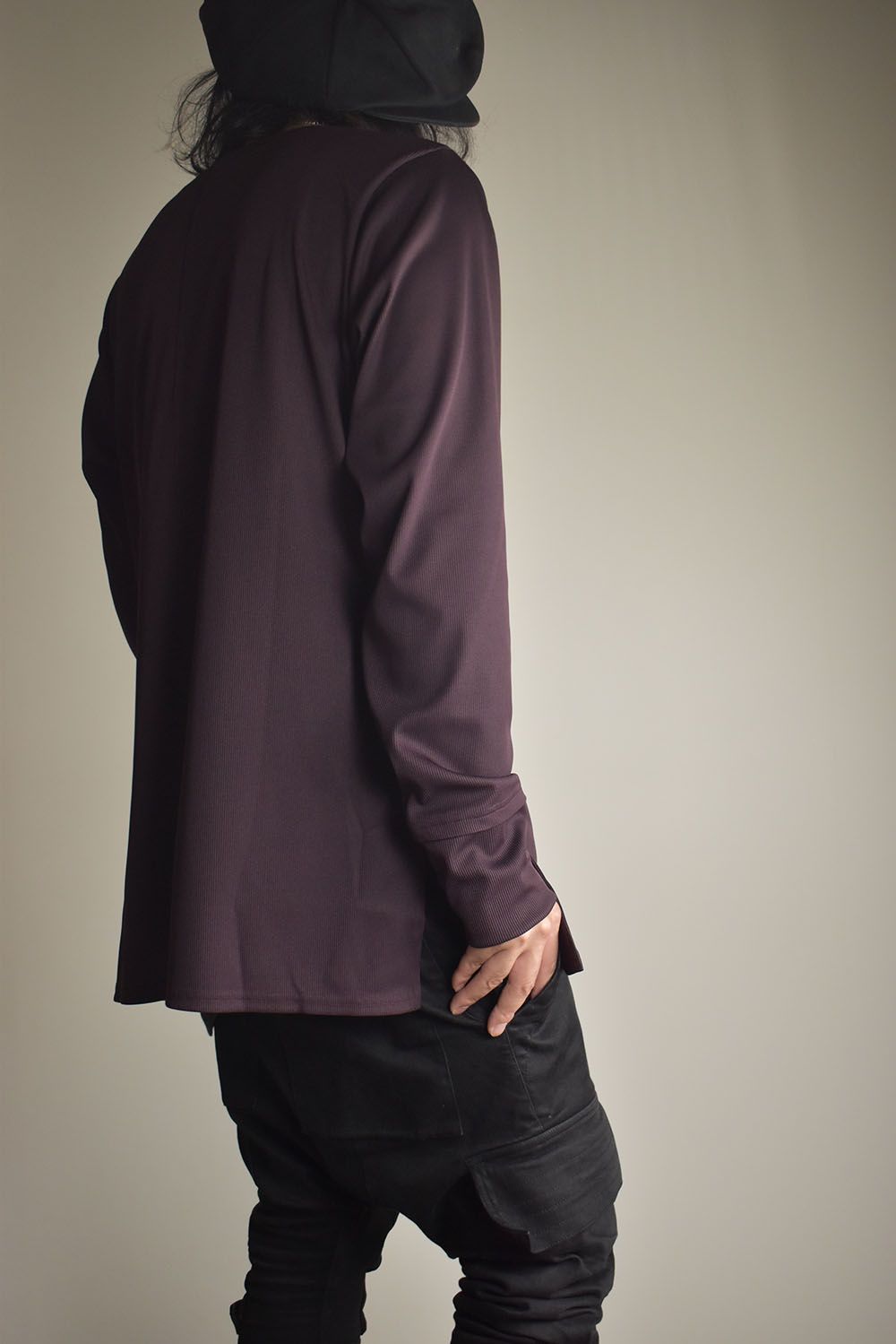 Base Layer Crew Neck "Bordeaux" / ベースレイヤークルーネック"ボルドー"