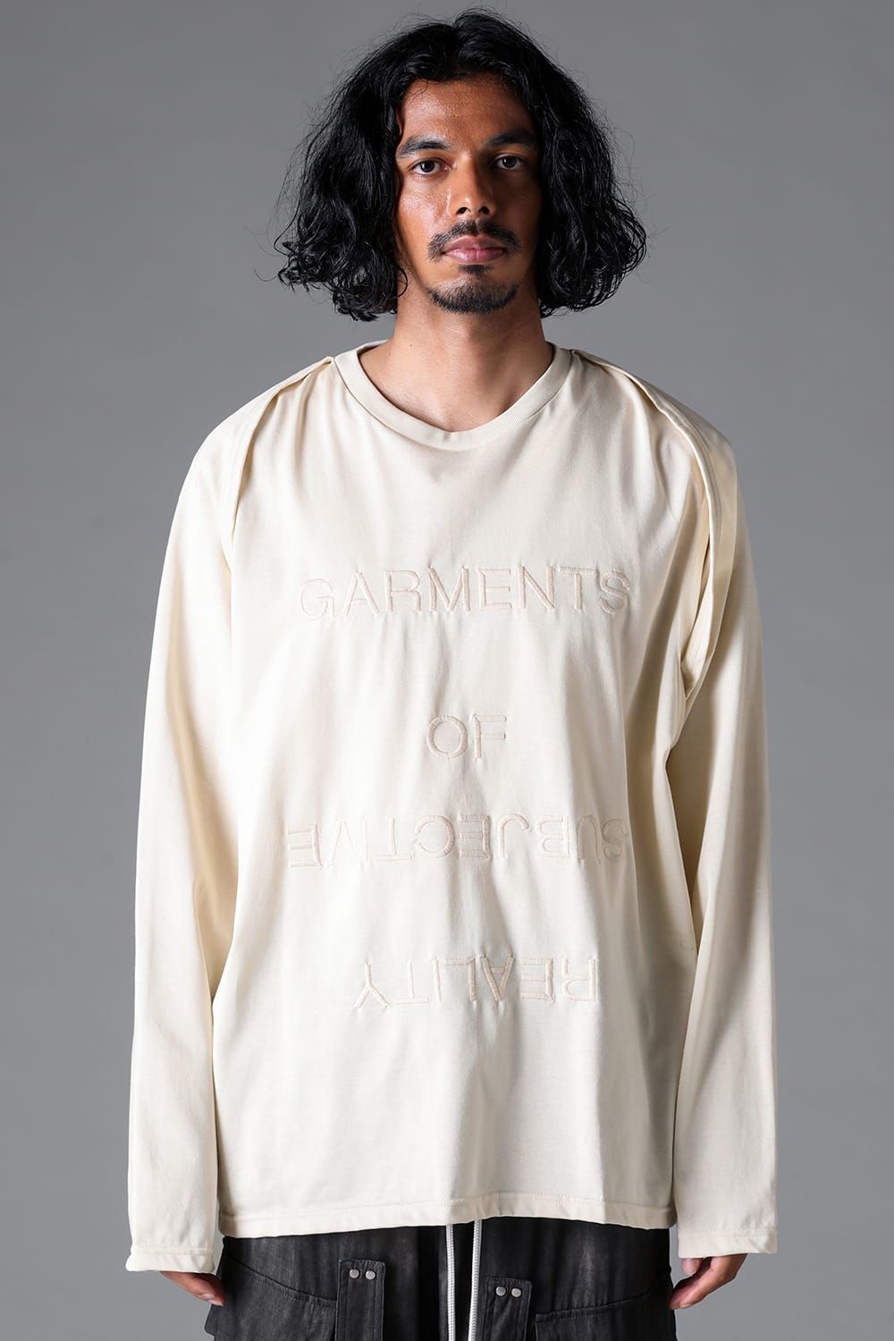 《2026SS先行予約》Shiva Long Sleeve Tee "Black / Cream" /シヴァロングスリーブTee"ブラック/クリーム"