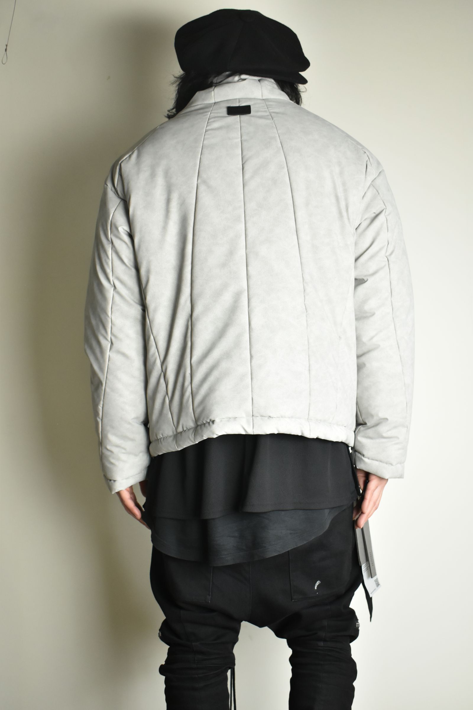 《2026AW先行予約》Padded Blouson "Smoke Black / L.Grey" / パデッドブルゾン"スモークブラック / ライトグレー"