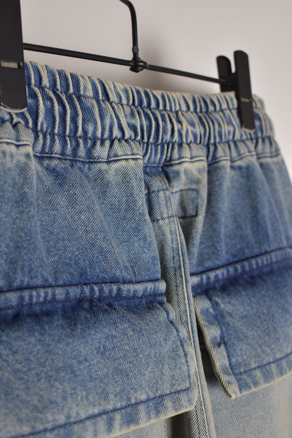 Vintage Denim Military Shorts"Blue"/ヴィンテージデニムミリタリーショーツ"ブルー"