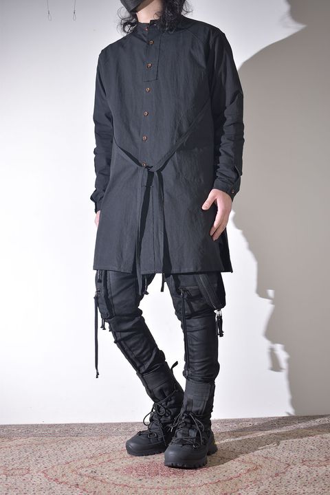 冬のニットジャケットスタイル