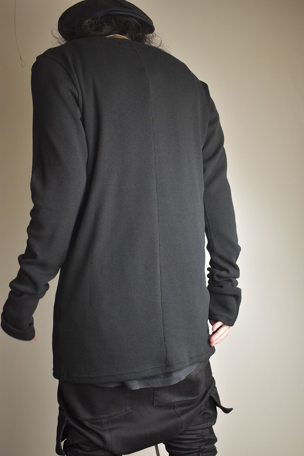 Crew Neck Top"Black" / クルーネックトップ"ブラック"