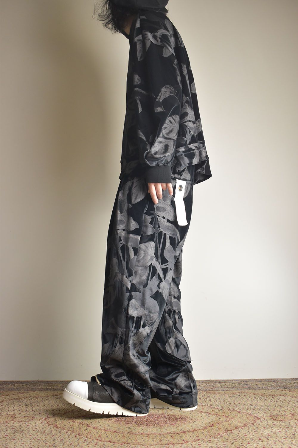 Tuck Easy Pants"Black" / タックイージーパンツ"ブラック"