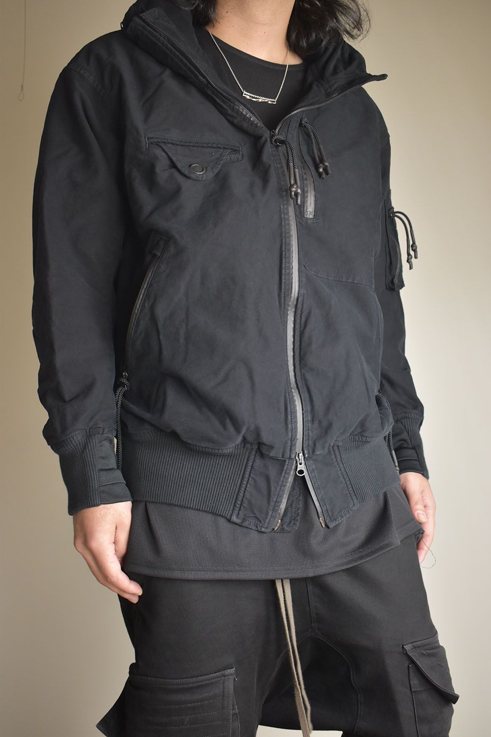 Bomber Jacket"Black" / ボンバージャケット"ブラック"