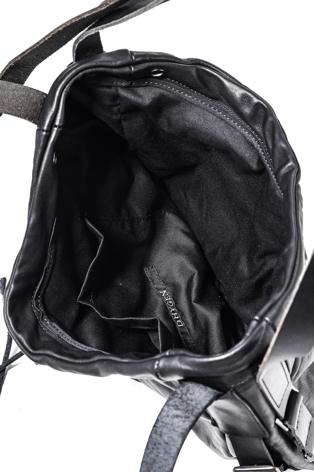 《2027SS先行予約分》Horse Leather Shoulder Bag "Black" / ホースレザーショルダーバッグ"ブラック"