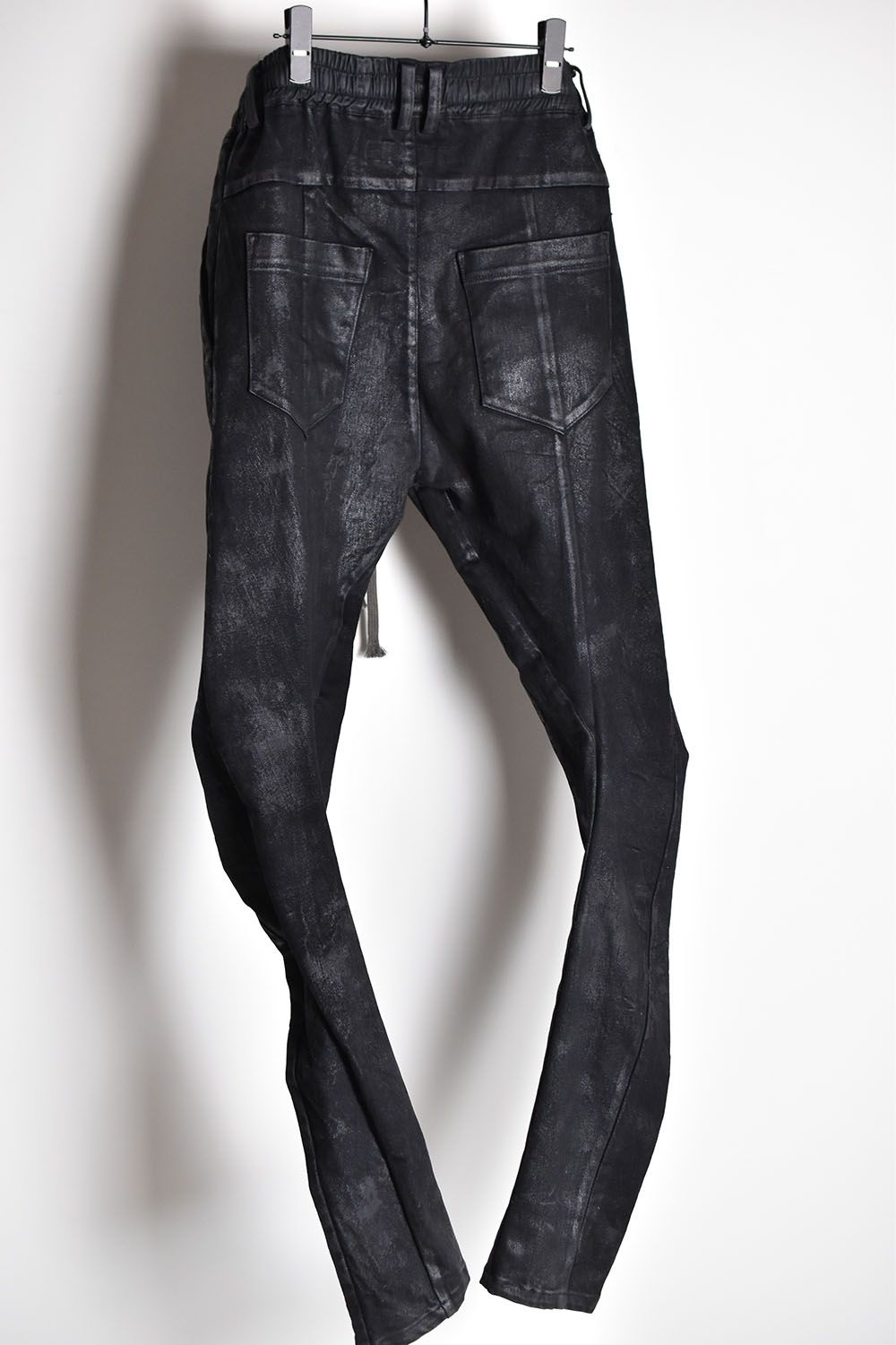 Couted Anatomical Long Pants"Black"/コーテッドアナトミカルフィットロングパンツ"ブラック"