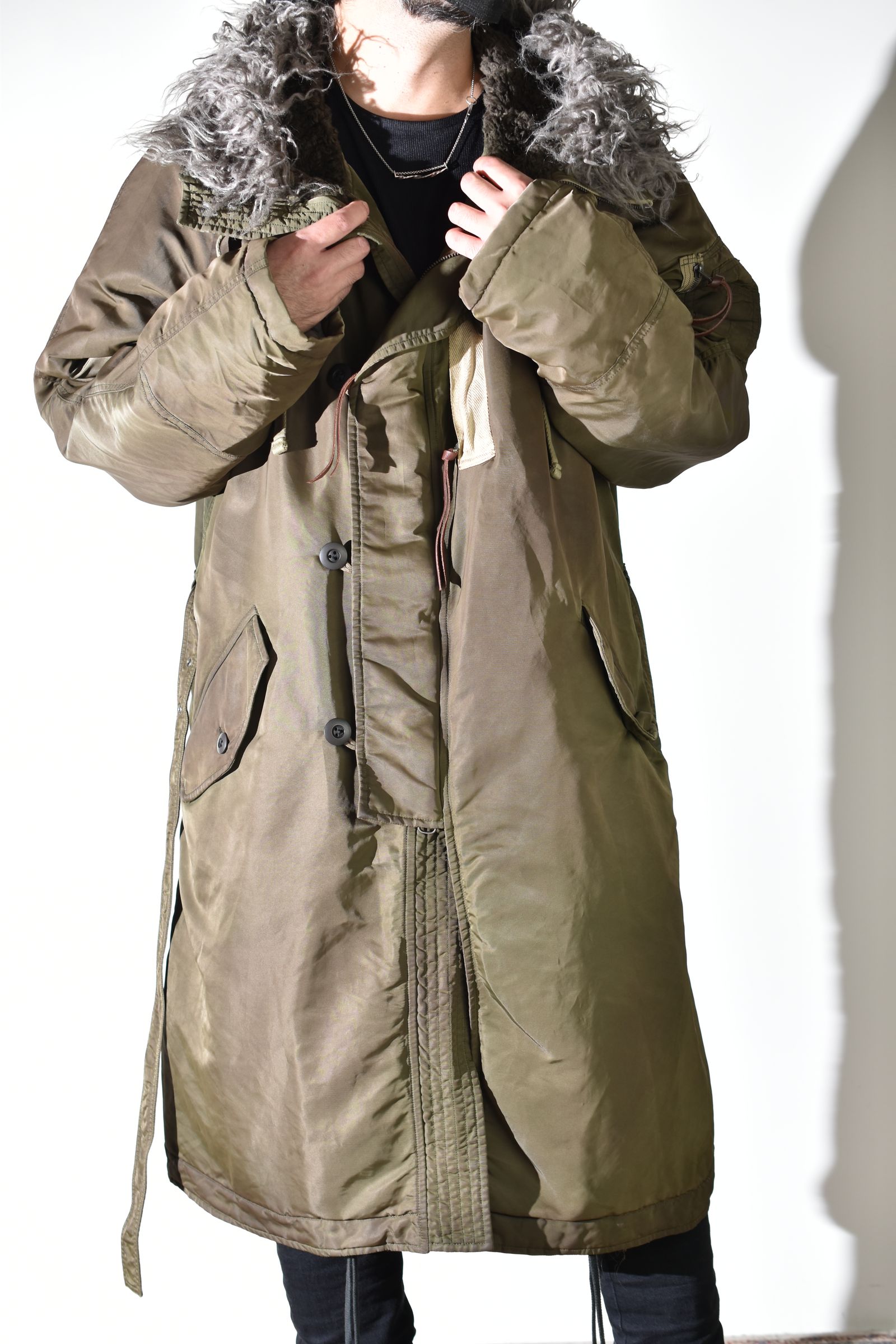 N-3B Coat "Olive Drab" / N-3Bコート "オリーブドラブ"