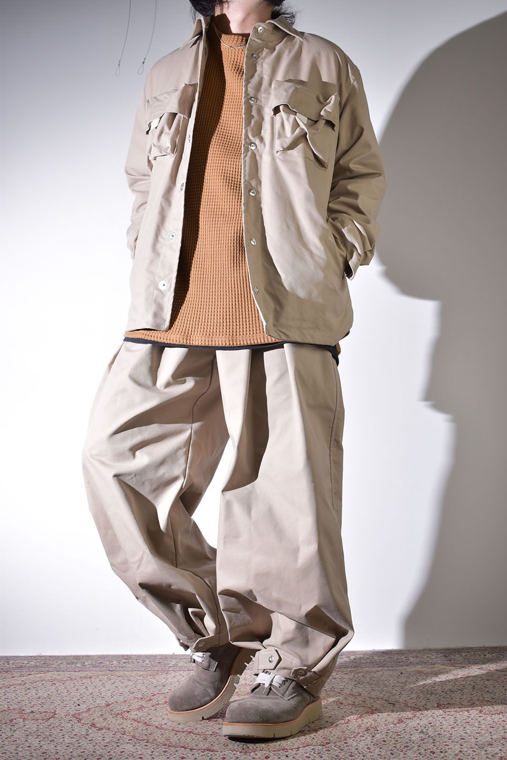 Shirts Jacket "Beige" / シャツジャケット"ベージュ"