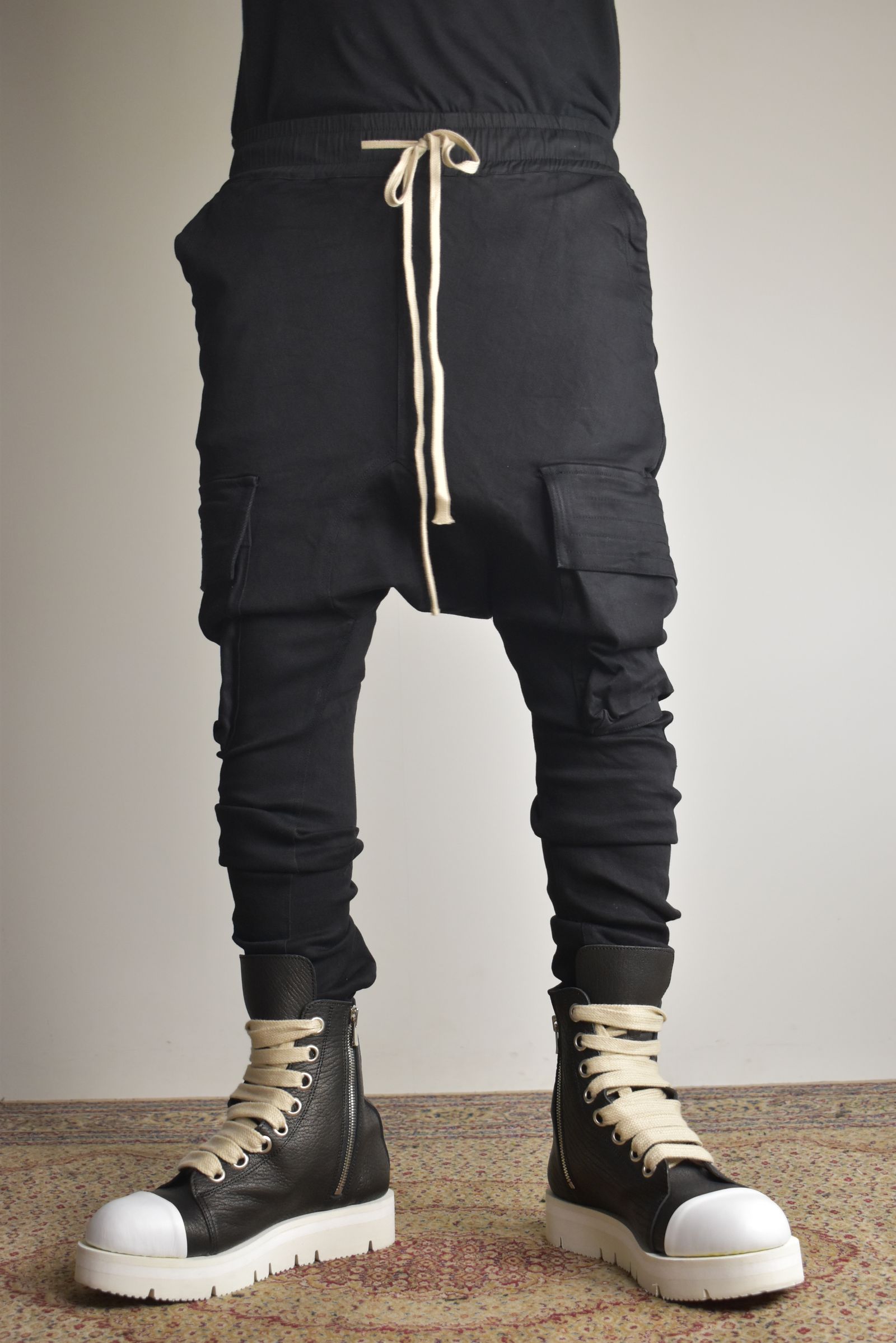 Cargo Sarouel Skinny"Black" / カーゴサルエルスキニー"ブラック"
