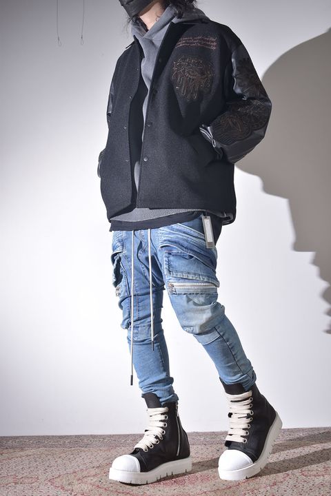 インディゴ × ピグメントグレー