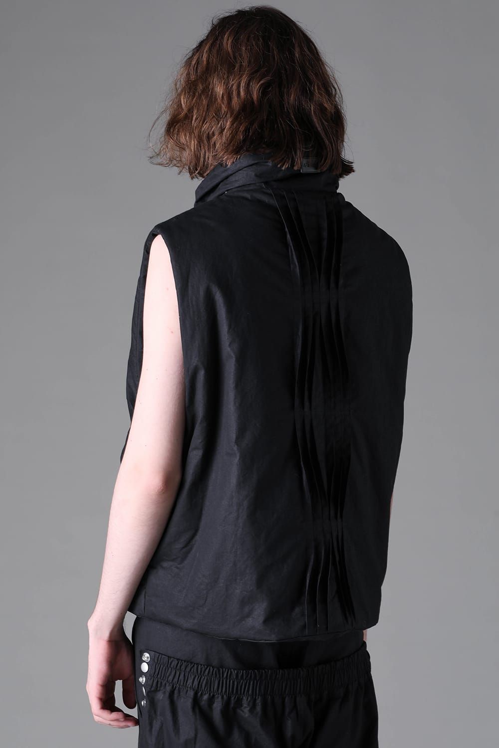 《2026AW先行予約》Padded High Neck Vest"Black" /  パデッドハイネックベスト"ブラック"