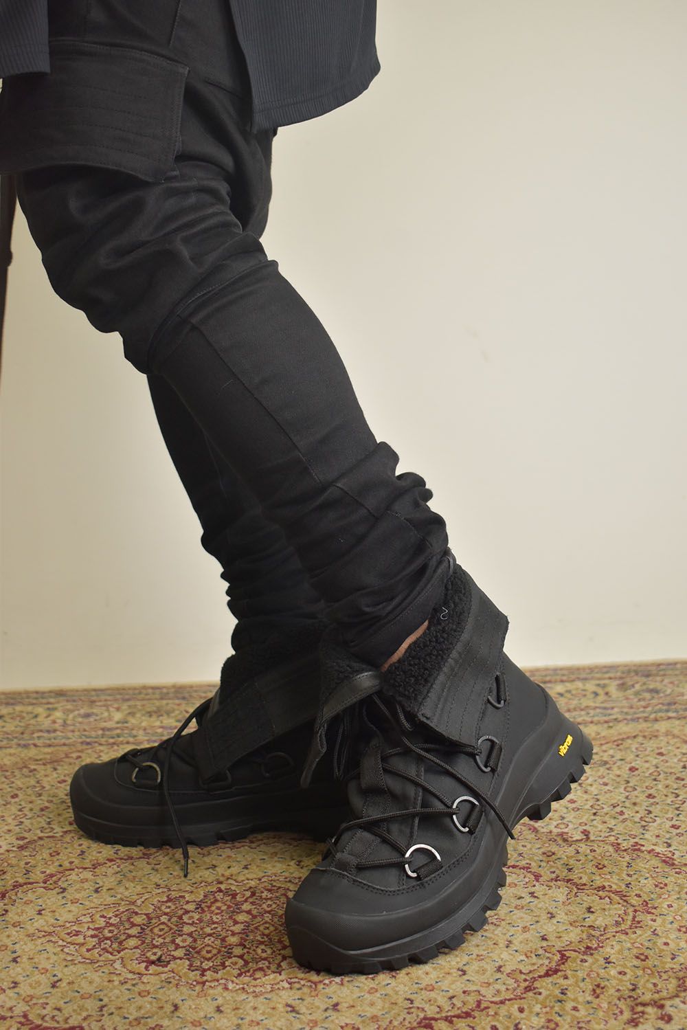 High Cut Sneaker "Black" / ハイカットスニーカー"ブラック"