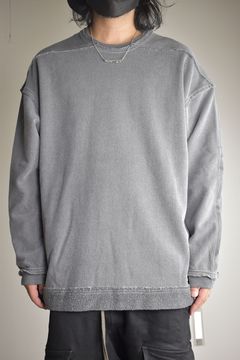 Painter Sweat Pullover"Grey" / ピグメントスウェットプルオーバー"グレー"